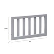 DaVinci Toddler Bed Conversion Kit in Gray