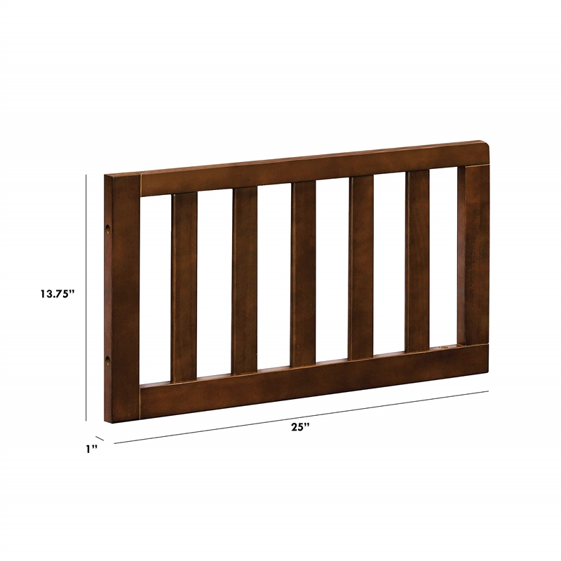 DaVinci Toddler Bed Conversion Kit in Espresso