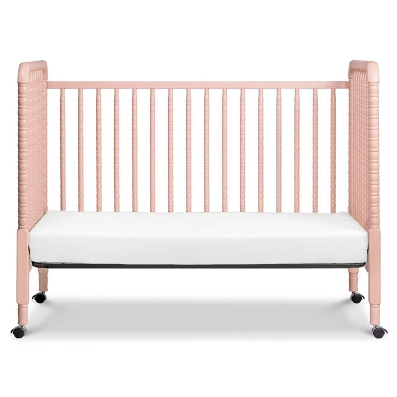 DaVinci Jenny Lind 3-in-1 Convertible Crib in Pink Blush