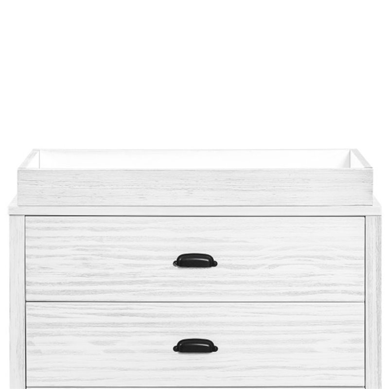 DaVinci Universal Pine Wood Baby Changing Tray in Cottage White