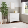DaVinci Jenny Lind 3-Drawer Spindle Baby Dresser in White
