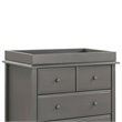DaVinci Pine Wood Universal Baby Changing Tray in Slate