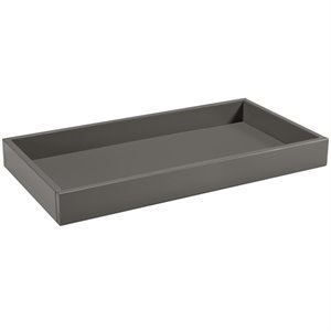 DaVinci Pine Wood Universal Baby Changing Tray in Slate