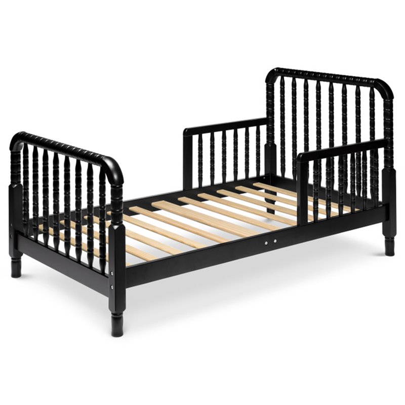 Davinci Jenny Lind Spindle Toddler Bed In Ebony M7390e