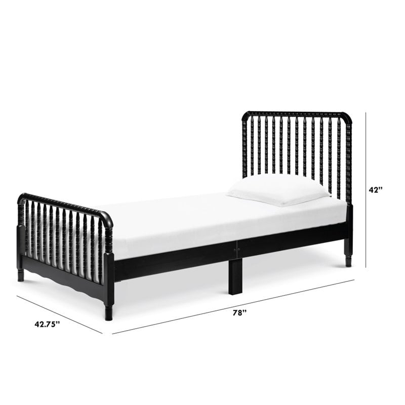 DaVinci Jenny Lind Twin Bed in Ebony