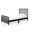 DaVinci Jenny Lind Twin Bed in Ebony