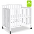 Davinci Dylan Folding Portable 3-in-1 Mini Crib in White