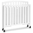Davinci Dylan Folding Portable 3-in-1 Mini Crib in White