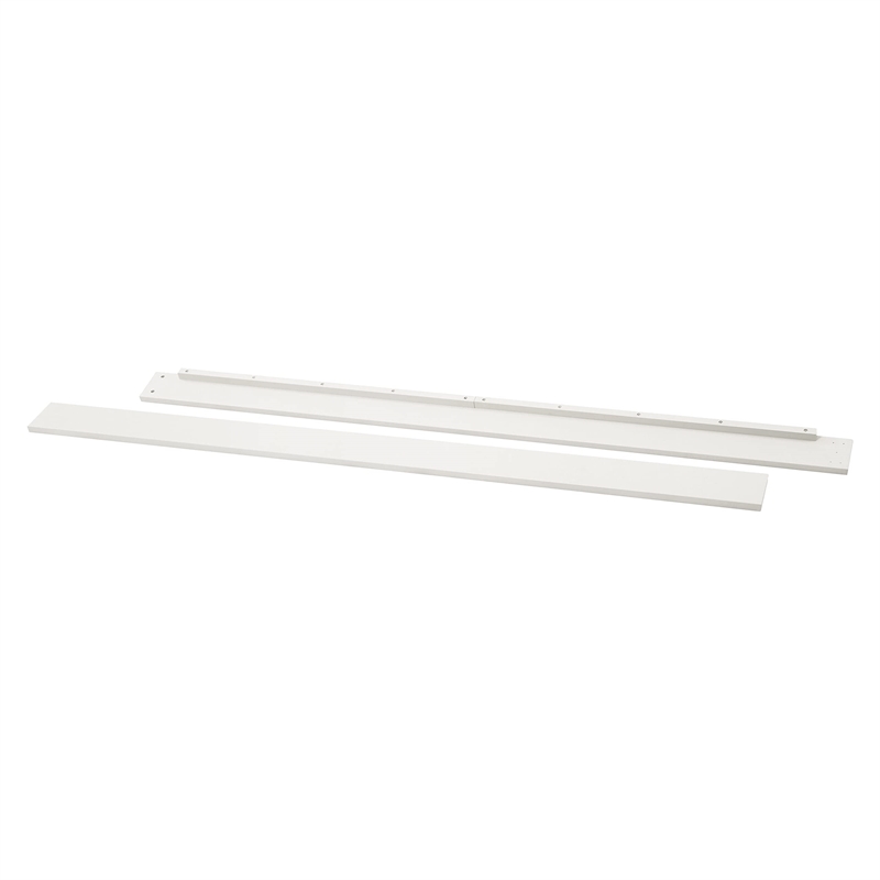 DaVinci Hidden Hardware Twin-Full Size Bed Conversion Kit in Warm White