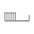 DaVinci Mini Toddler Bed Conversion Kit in Gray