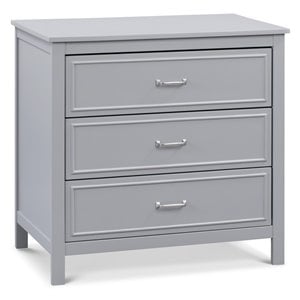 Davinci Charlie 3-Drawer Dresser in Gray