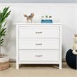 Davinci Charlie 3-Drawer Dresser in White