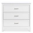 Davinci Charlie 3-Drawer Dresser in White