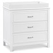 Davinci Charlie 3-Drawer Dresser in White