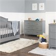 Davinci Charlie 6-Drawer Double Dresser in Gray