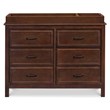 Davinci Charlie 6-Drawer Double Dresser in Espresso