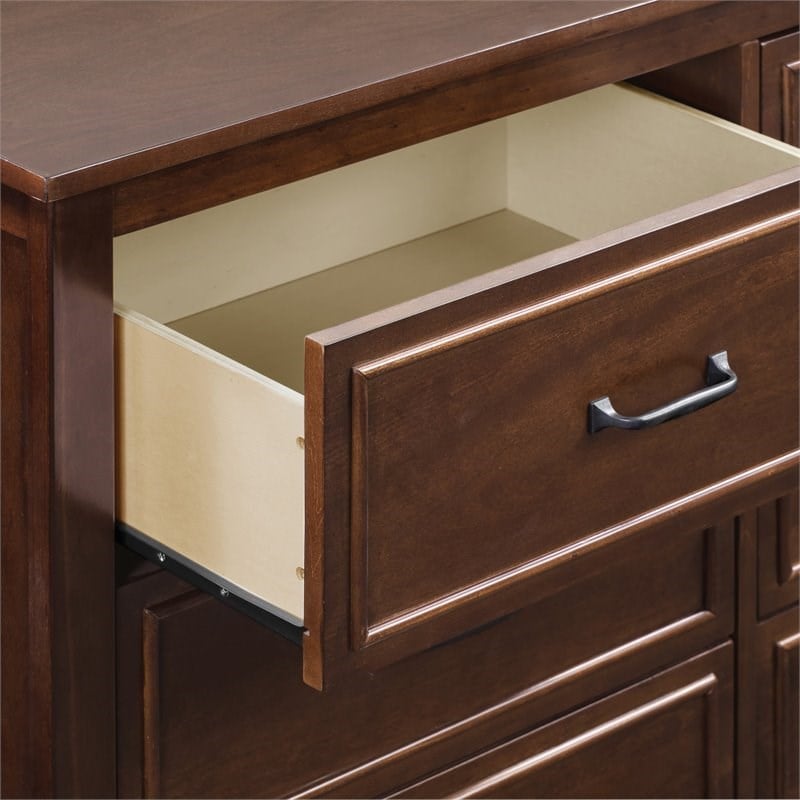 Davinci Charlie 6-Drawer Double Dresser in Espresso