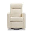 Davinci Gabby Pillowback Swivel Glider in Natural Oat