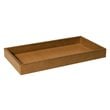 4-in-1 Convertible Crib Set with Dresser Mattress and Changing Tray in Chestnut