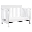 4-in-1 Convertible Crib Set with Dresser Mattress and Changing Tray in White