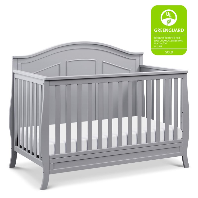 DaVinci Emmett 4 in 1 Convertible Crib in Gray