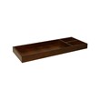 4-in-1 Convertible Crib and Dresser Changing Table Set with Mattress in Espresso