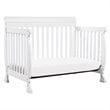 4 in 1 Convertible Crib and Dresser Changing Table Set with Mattress in White