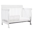 4 in 1 Convertible Crib and Dresser Changing Table Set with Mattress in White