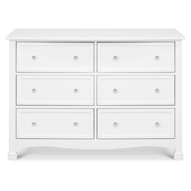 4 in 1 Convertible Crib and Dresser Changing Table Set with Mattress in White