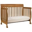 4-in-1 Convertible Classic Crib and Dresser Set with Changing Tray in Chestnut