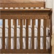 4-in-1 Convertible Classic Crib and Dresser Set with Changing Tray in Chestnut