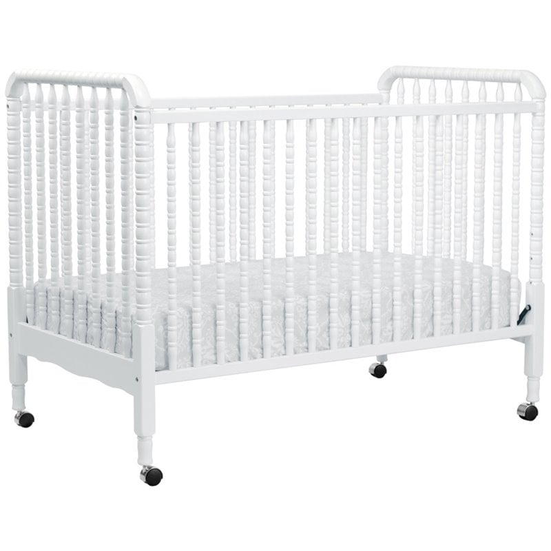 3 in 1 Convertible Crib Set with Matching Changing Table in White