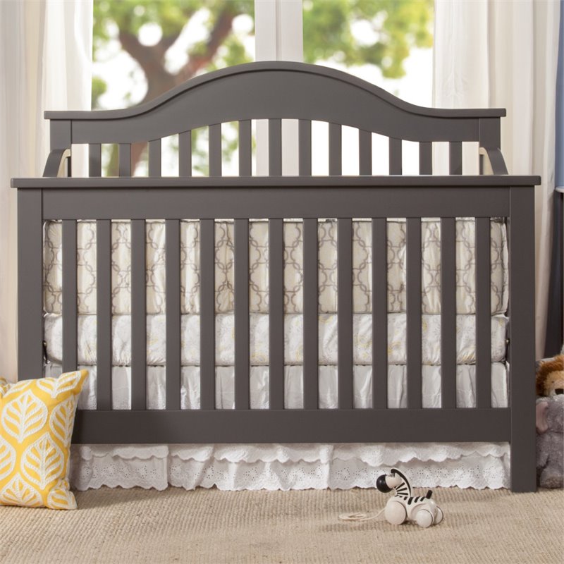slate gray crib