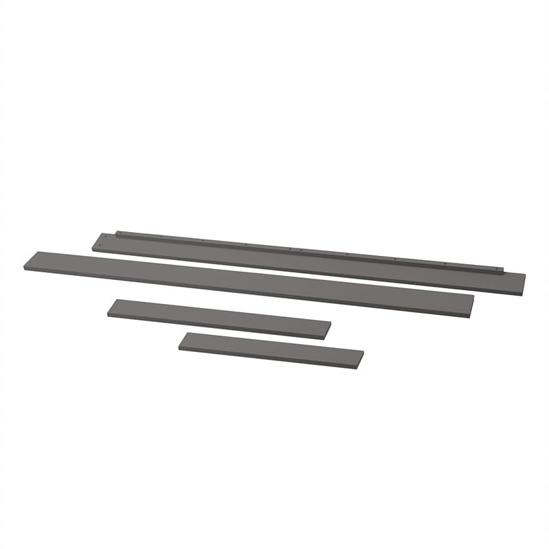 DaVinci Autumn Pine Wood Full Size Bed Conversion Kit in Slate