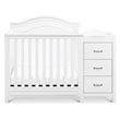 DaVinci Charlie 4-in-1 Convertible Mini Crib-Changer in White