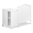 DaVinci Charlie 4-in-1 Convertible Mini Crib-Changer in White
