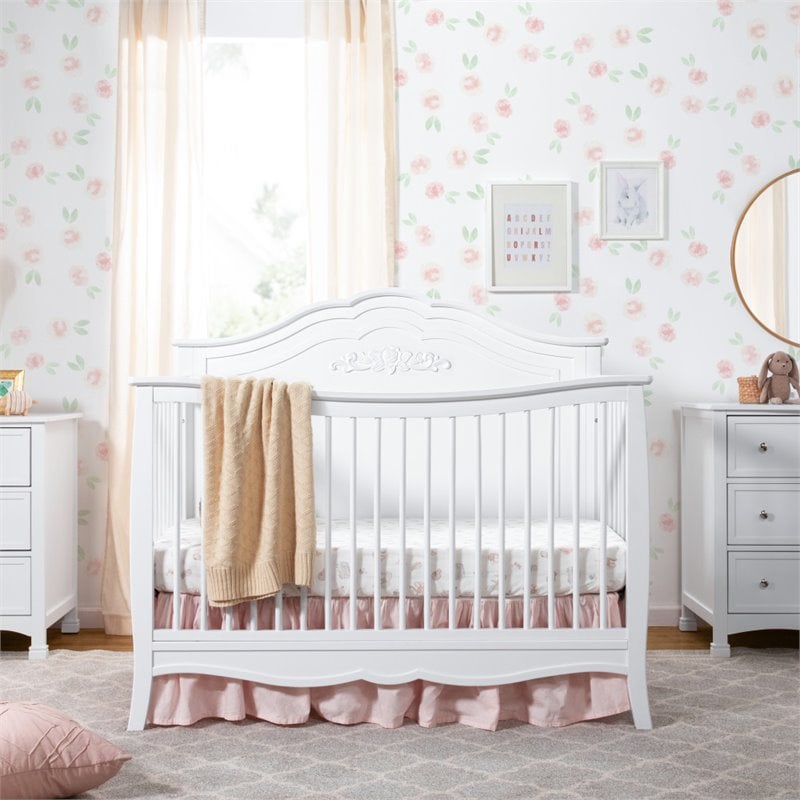 DaVinci Fiona 4-In-1 Convertible Crib in White