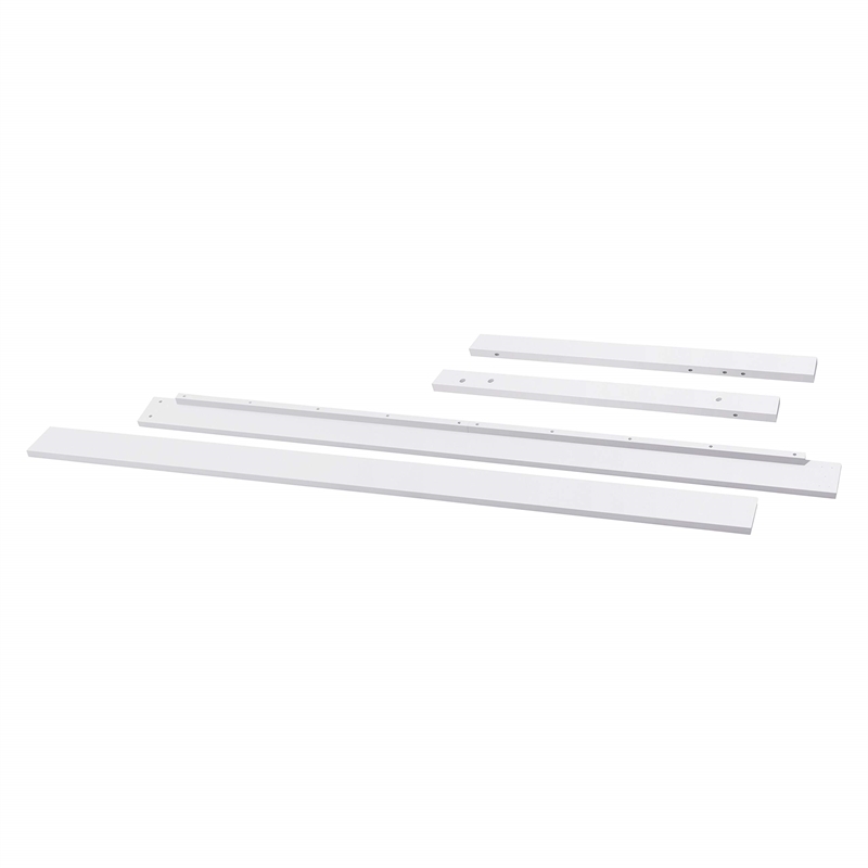 DaVinci Twin Bed Wood Conversion Kit For Charlie Mini Crib and Changer in White
