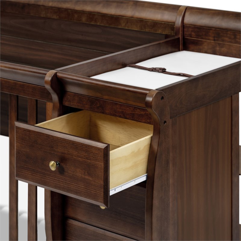 DaVinci Kalani 4in1 Convertible Crib & Changer in Espresso