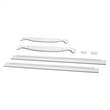 DaVinci Kalani Full-Size Pine Wood Bed Conversion Kit In White