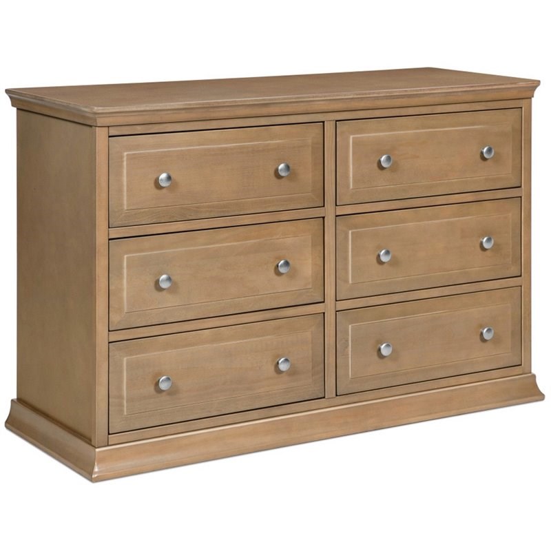 DaVinci Signature 6-Drawer Double Dresser in Hazelnut