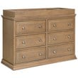 DaVinci Signature 6-Drawer Double Dresser in Hazelnut