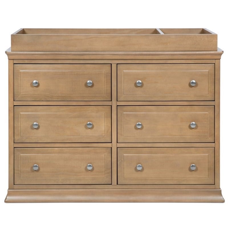 DaVinci Signature 6-Drawer Double Dresser in Hazelnut