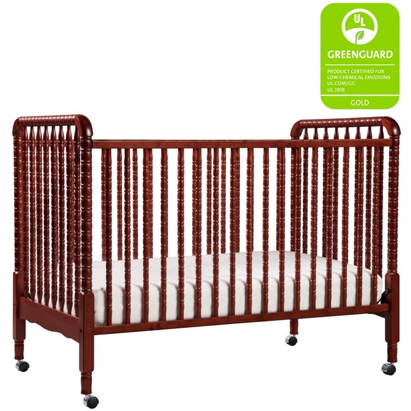 Davinci Jenny Lind 3 In 1 Convertible Crib In Cherry M7391c