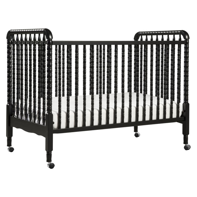 DaVinci Jenny Lind 3-in-1 Convertible Crib in Ebony