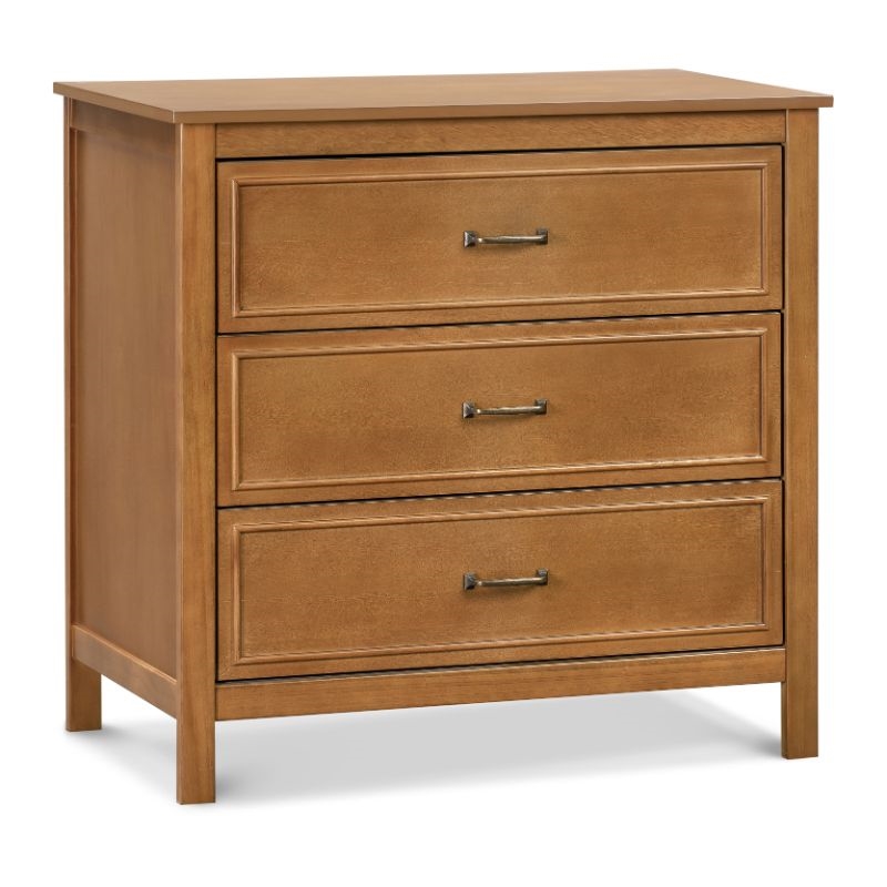 DaVinci Charlie 3-Drawer Dresser in Chestnut
