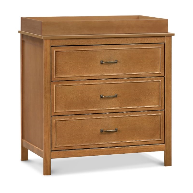 DaVinci Charlie 3-Drawer Dresser in Chestnut
