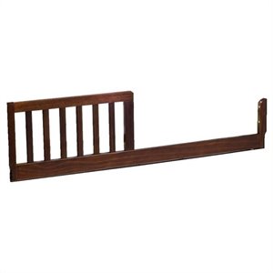 DaVinci Toddler Wood Bed Conversion Rail Kit in Espresso