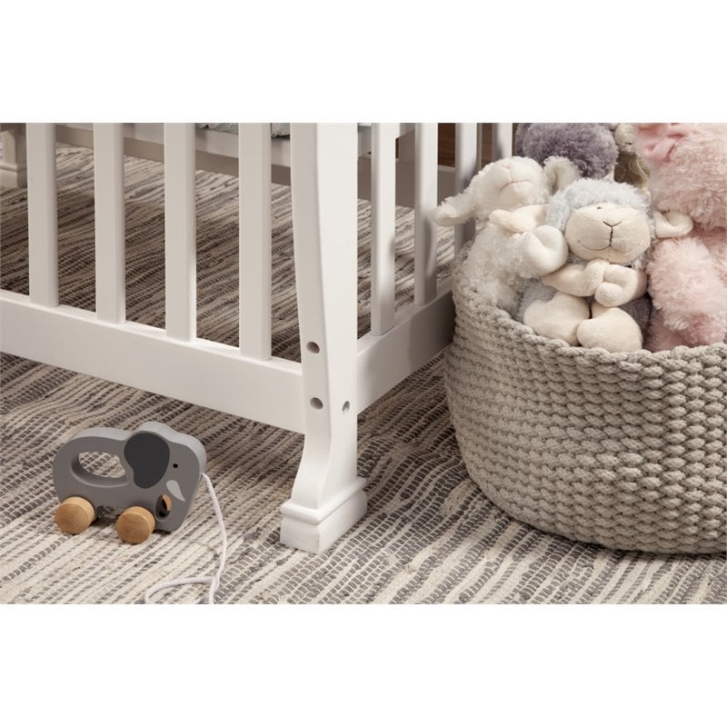 Davinci Kalani Wood 4 In 1 Convertible Mini Crib And Twin Bed In