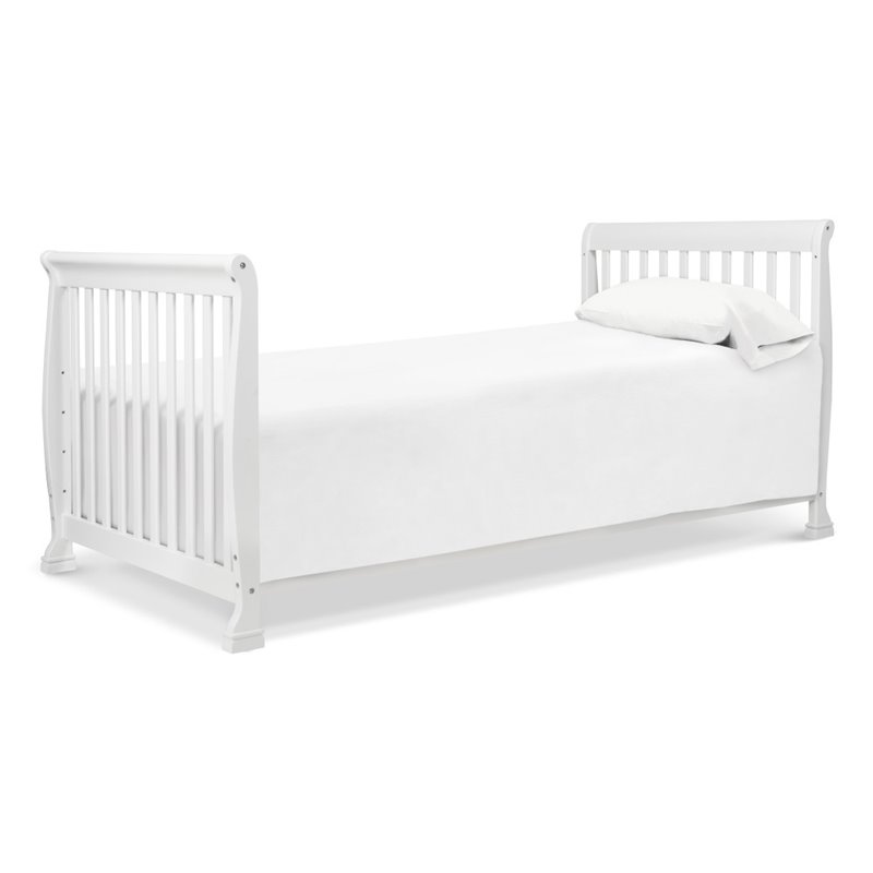 Davinci Kalani Wood 4 In 1 Convertible Mini Crib And Twin Bed In